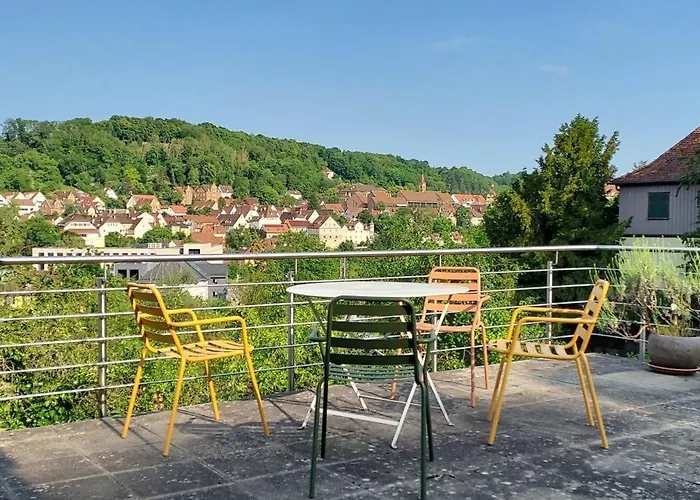 Apartamento Kocherblick-schwhall *